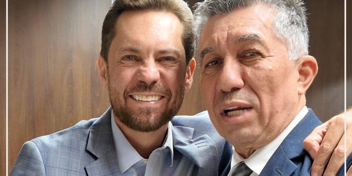 Vice-presidente da Junta, Francisco Lopes, faz visita ao presidente da Alego, deputado Bruno Peixoto