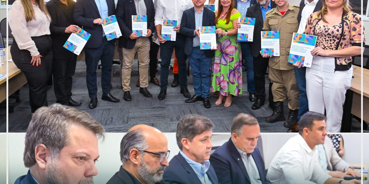 Juceg participa de entrega de relatório do Sebrae Goiás ao prefeito Sandro Mabel