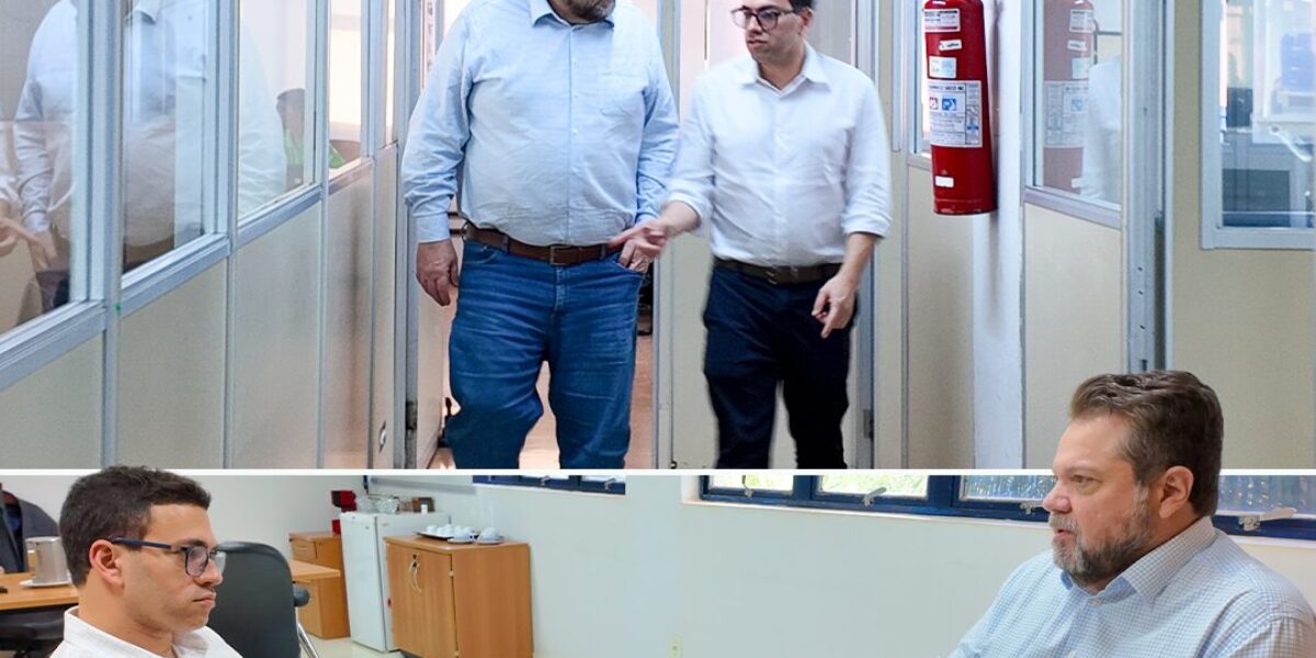 Secretário José Frederico (Secti) faz visita institucional à Juceg