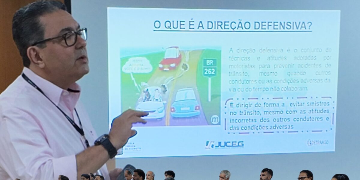 Maio Amarelo: Juceg recebe palestra sobre direção defensiva