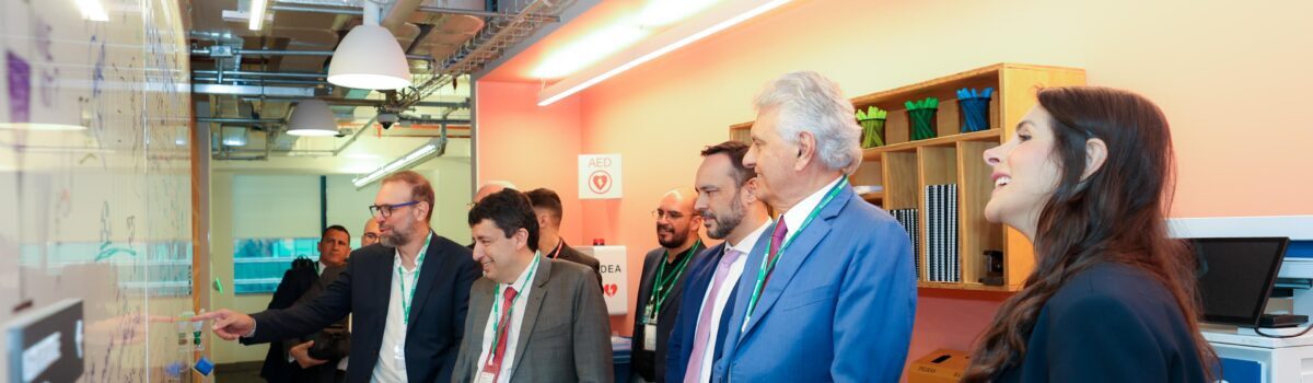 Caiado destaca protagonismo de Goiás em inovação e tecnologia durante encontro com vice-presidente de políticas públicas da Meta