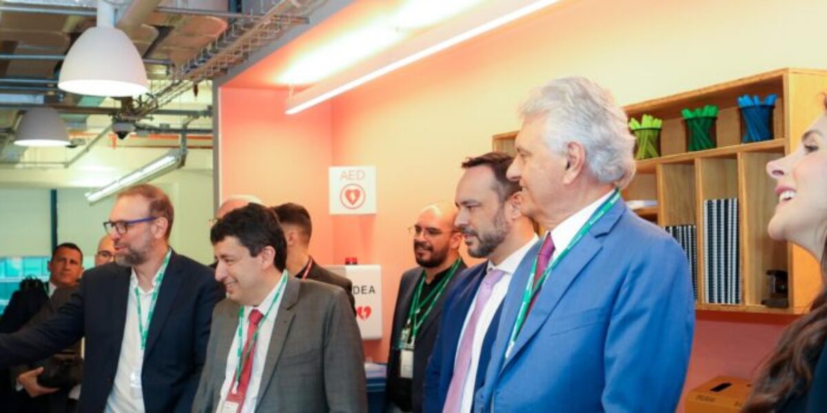 Caiado destaca protagonismo de Goiás em inovação e tecnologia durante encontro com vice-presidente de políticas públicas da Meta