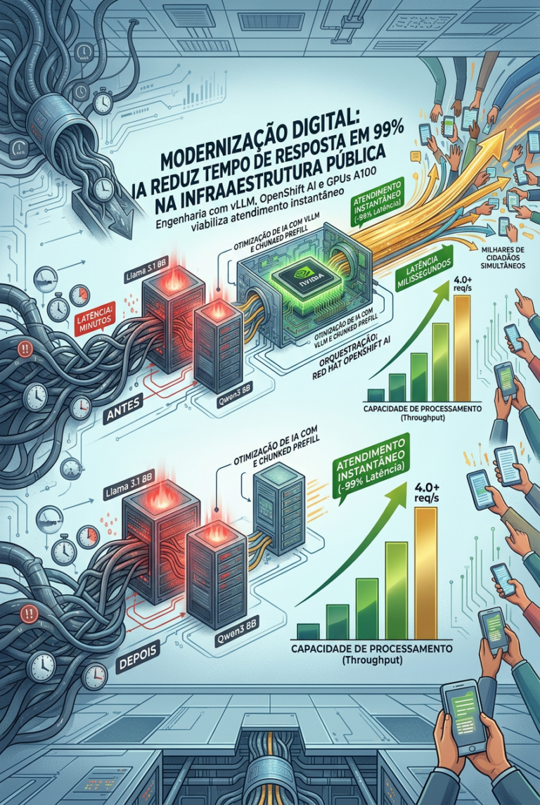 Modernização Digital: Como a Otimização de Inteligência Artificial Reduziu o Tempo de Resposta em 99% na Arquitetura de IA do Estado Mantida pelo LIGO