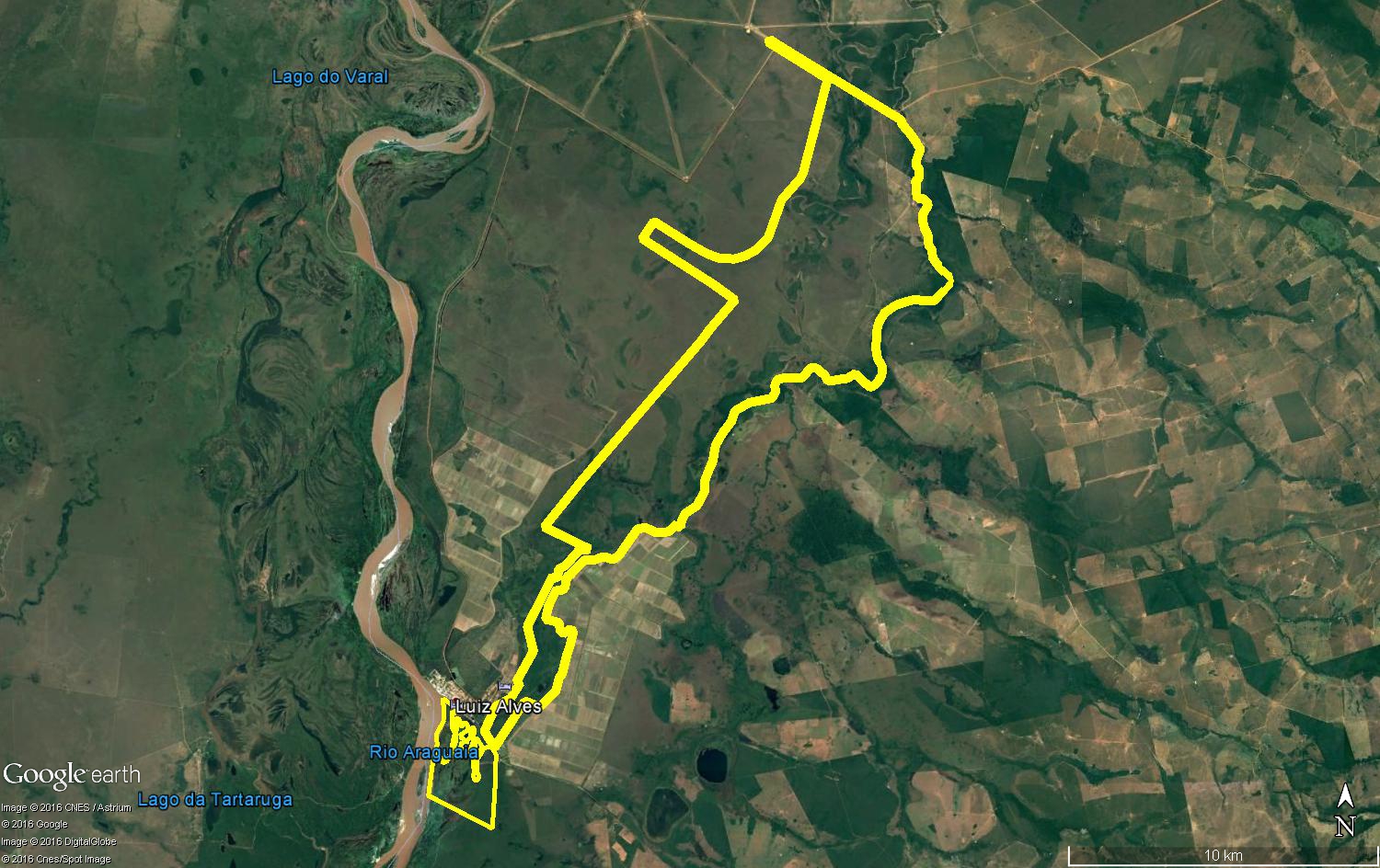 Mapa FE do Araguaia