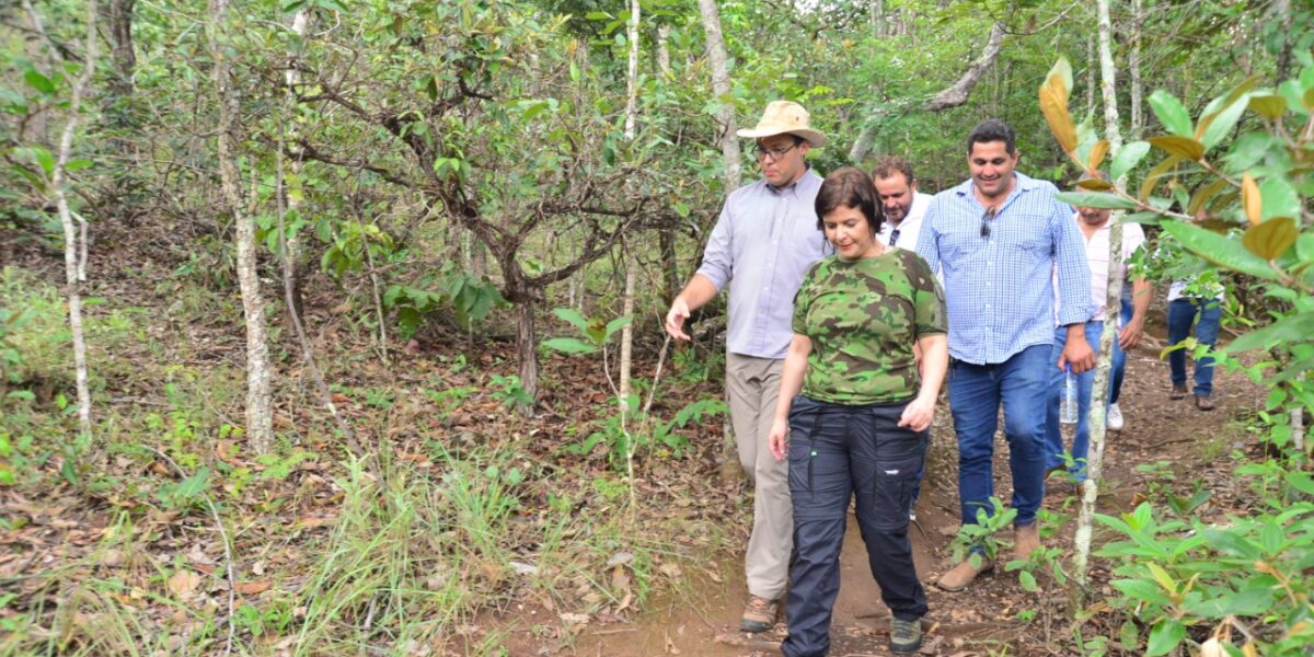 Secretária Andréa Vulcanis visita Parque Estadual da Serra de Caldas
