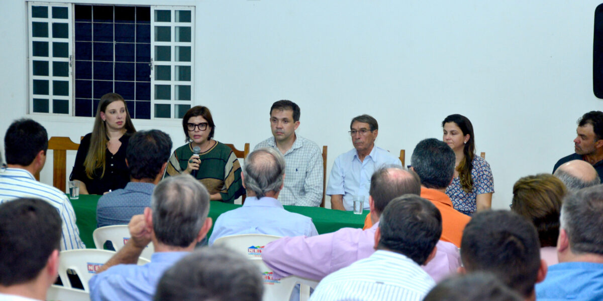 Reunião sobre Meia Ponte reúne 120 produtores em Inhumas