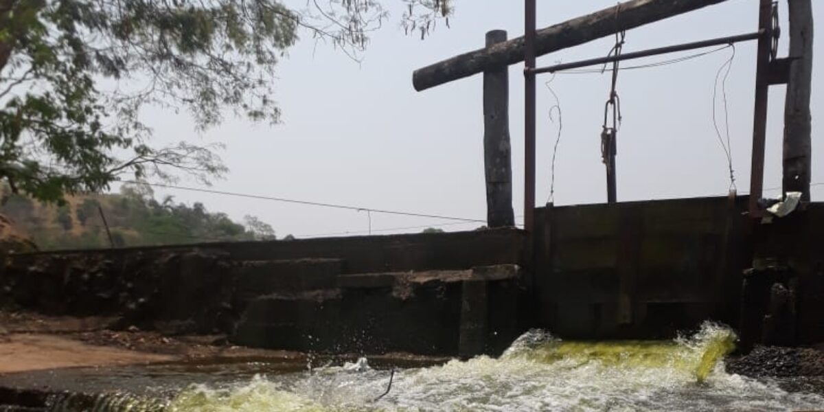 Governo promove abertura de mais três barragens na Bacia do Rio Meia Ponte