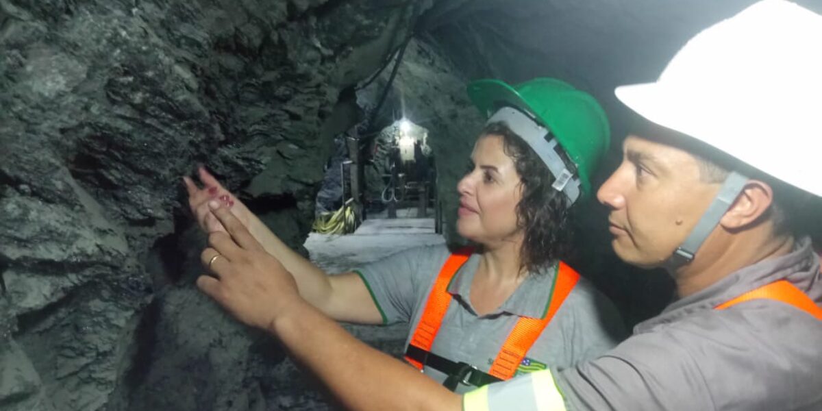 Secretária Andréa Vulcanis visita mineradoras em Campos Verdes e conhece soluções sustentáveis do setor