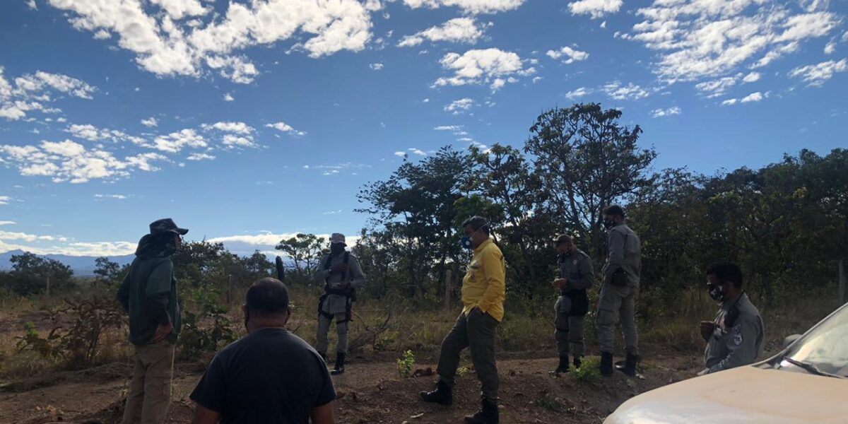 Governo de Goiás orienta produtores rurais da APA do Pouso Alto sobre realização de aceiros