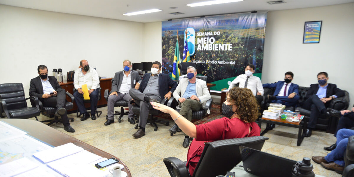 Secretária Andréa Vulcanis apresenta avanços do licenciamento ambiental a secretários e auxiliares do governo