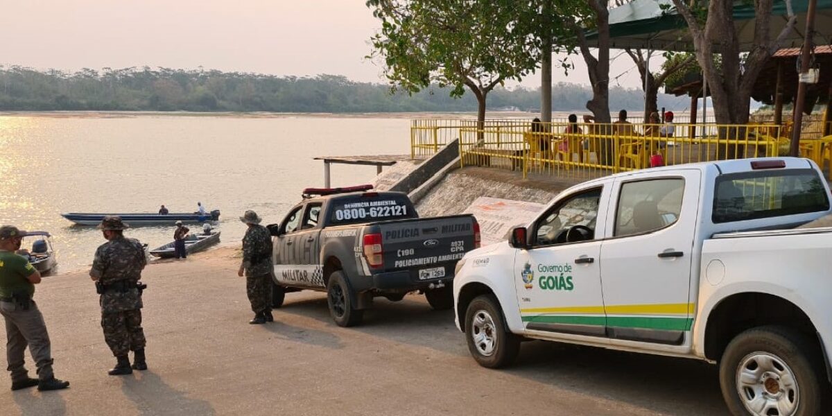 Fiscais da Semad flagram irregularidades ao longo do Rio Araguaia durante o feriado prolongado de 12 de outubro