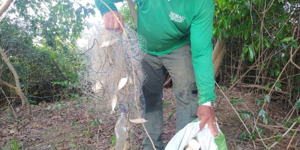 Semad aplica autuações durante monitoramento de espécies de quelônios no Rio Araguaia