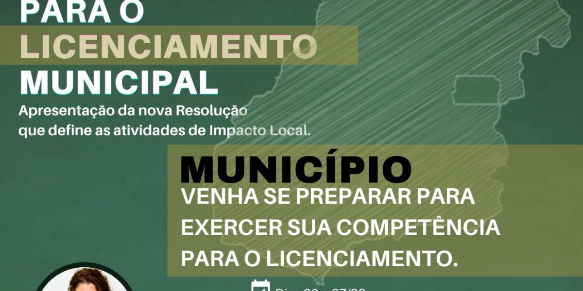 Semad capacita prefeituras e secretarias municipais de meio ambiente para o licenciamento ambiental