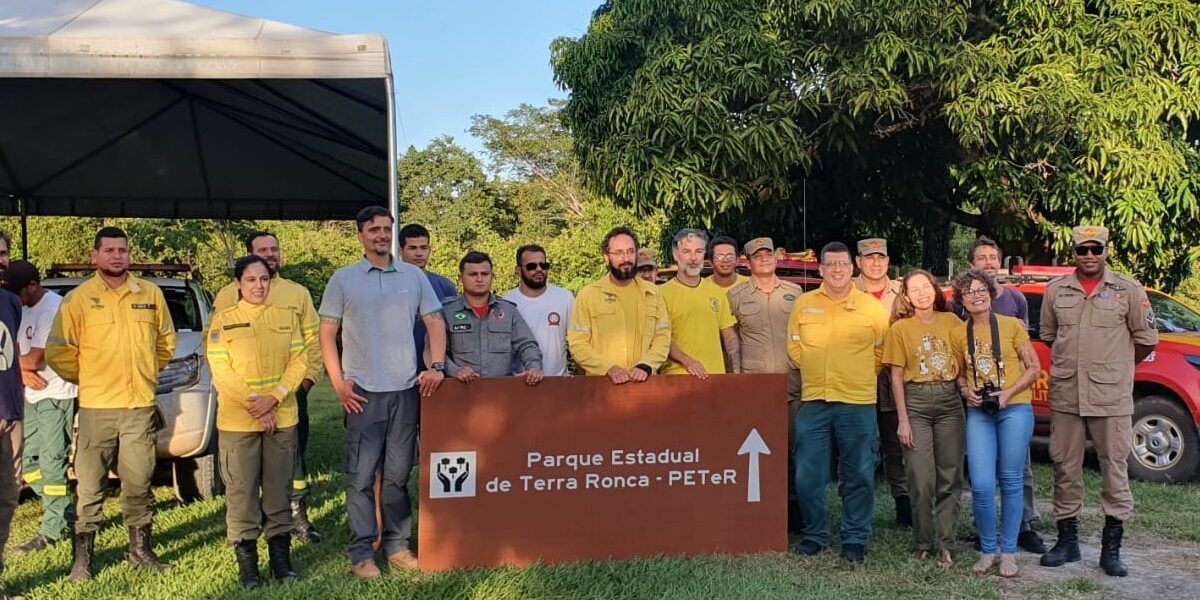 Semad e orgãos de proteção ambiental discutem estratégias de combate a incêndios no Parque da Terra Ronca