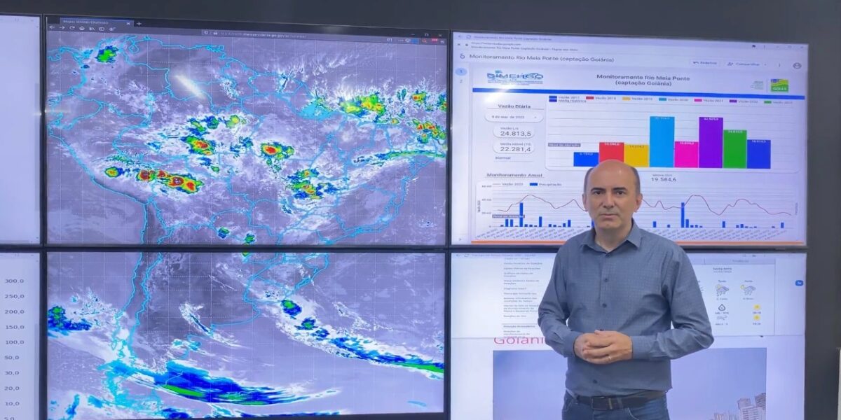 Semana da Água: Governo usa metereologia para definir estratégias de gestão de recursos hídricos em Goiás