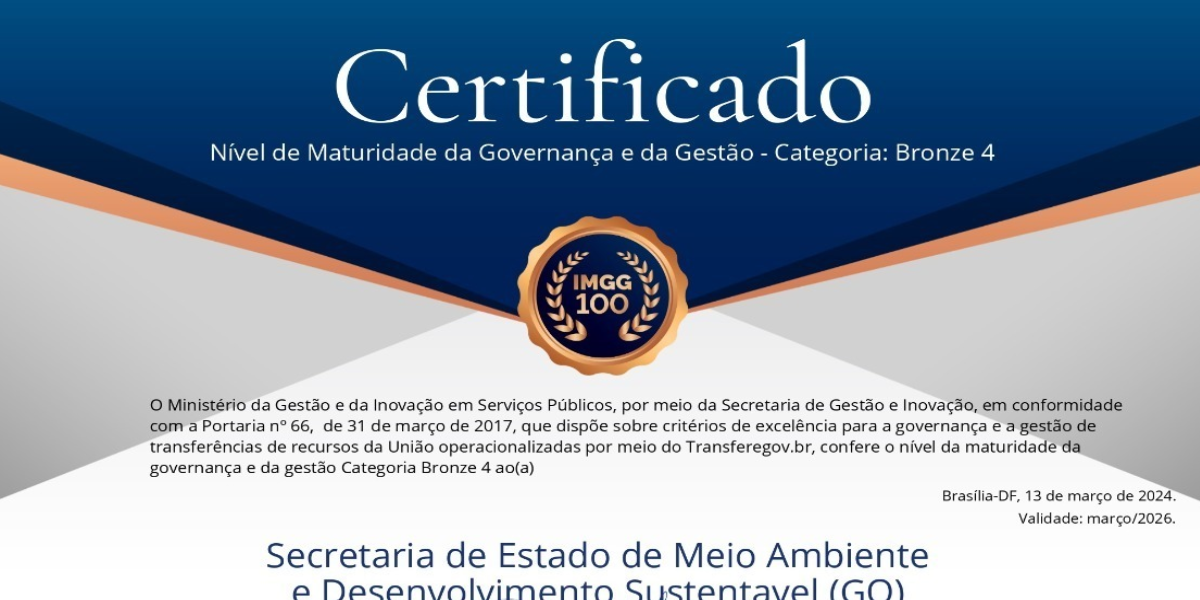 Semad atinge nível máximo em certificação do Ministério da Gestão