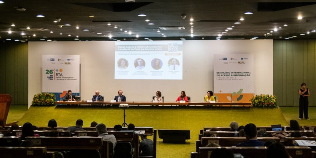 Semad participa de evento sobre transparência e democracia ambiental, em Brasília