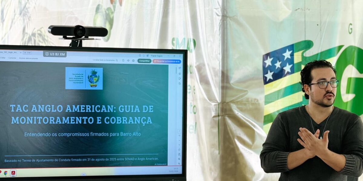 Semad apresenta situação do TAC da Anglo American a prefeitos de Barro Alto e Niquelândia