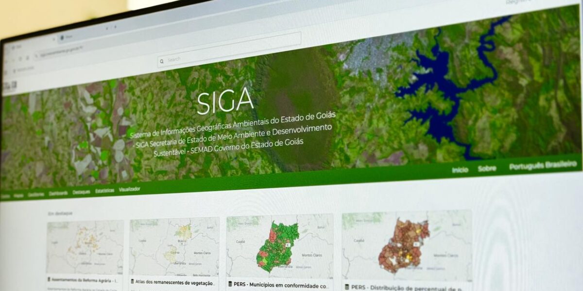 Siga-GO: Sistema que integra dados ambientais completa seis anos com 3,6 mil usuários