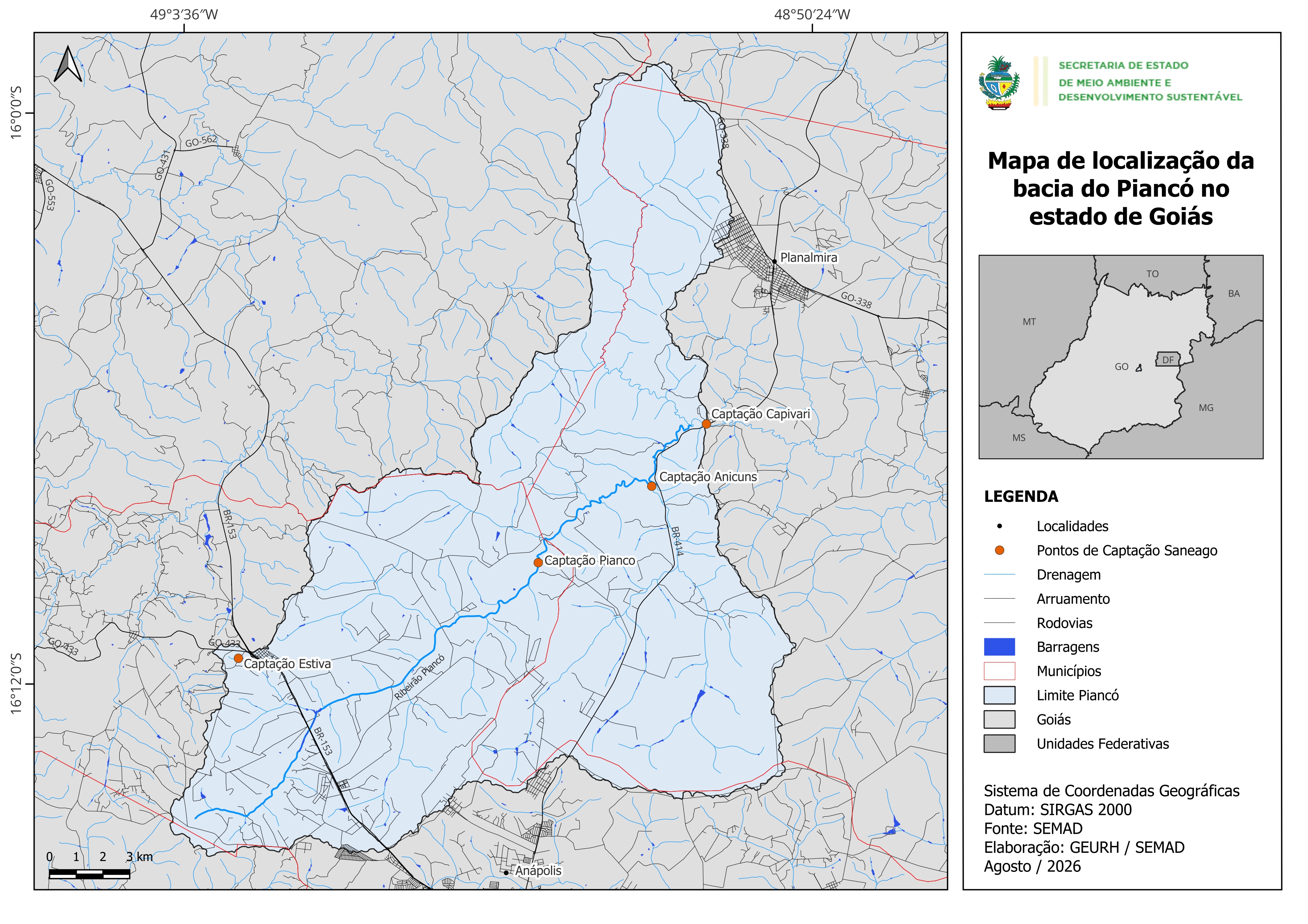 Mapa Outorgas Alto Meia Ponte