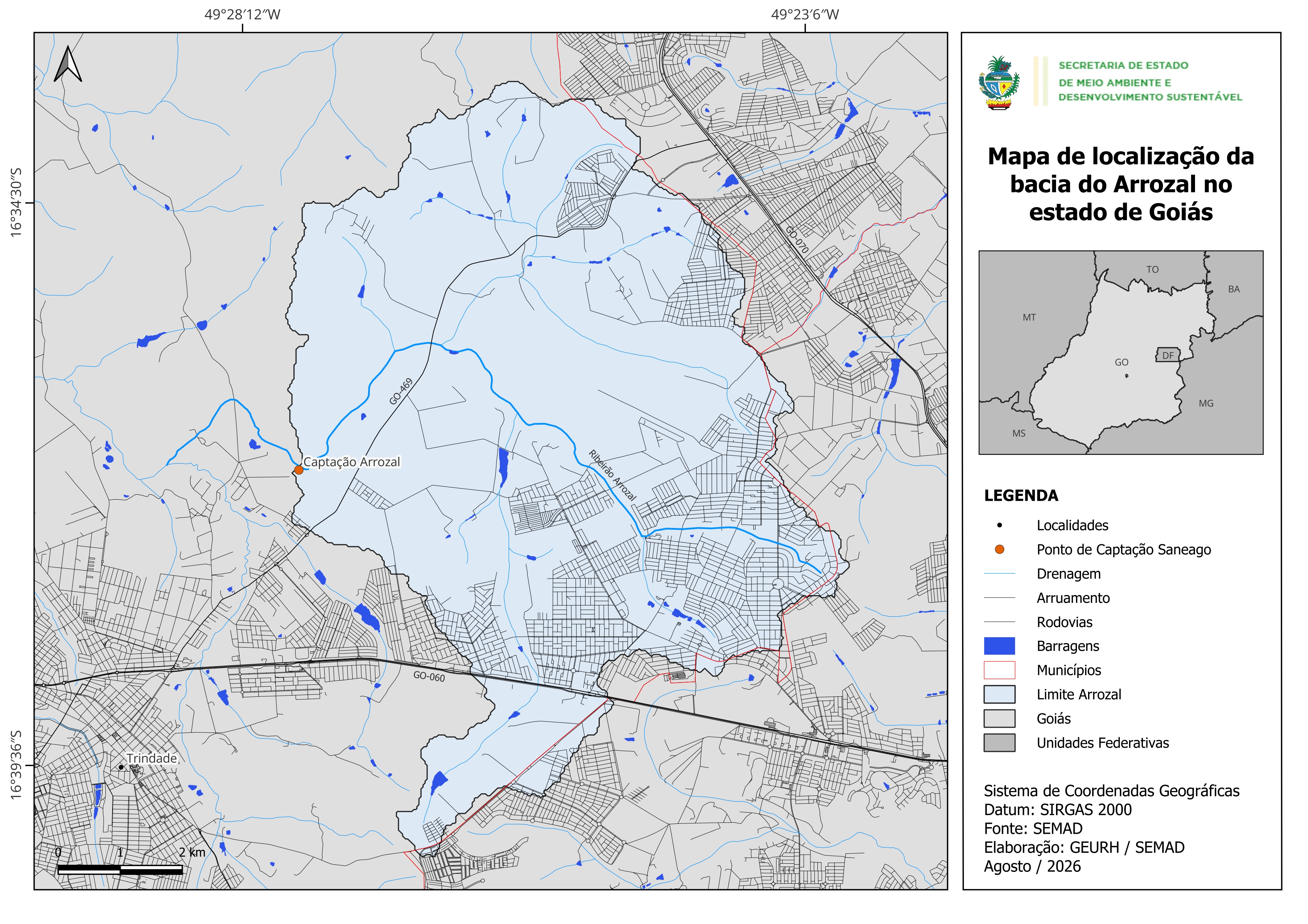 Mapa Outorgas Alto Meia Ponte