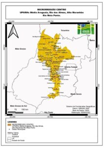 MAPA 3 - REGIÃO CENTRO