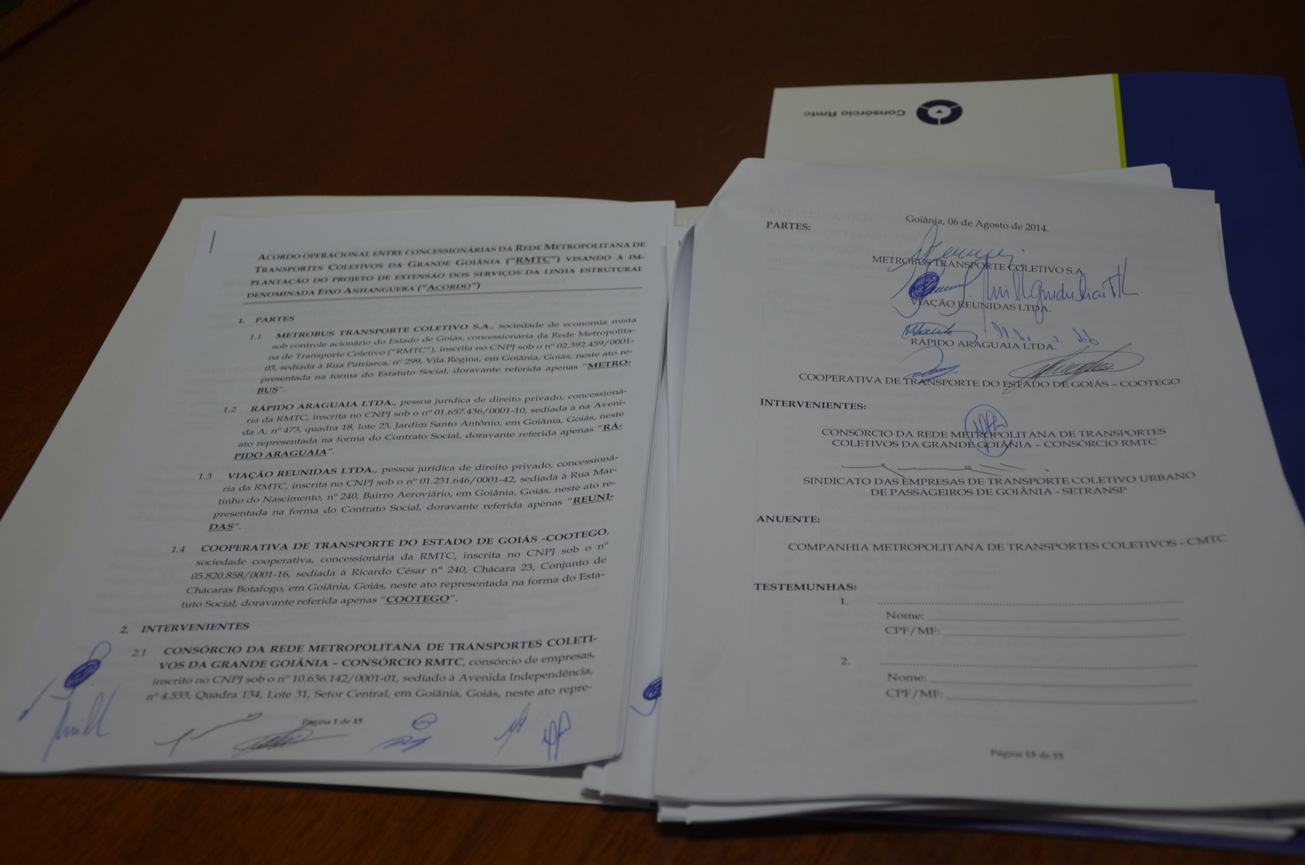 Assinado acordo operacional para extensão do Eixo Anhanguera