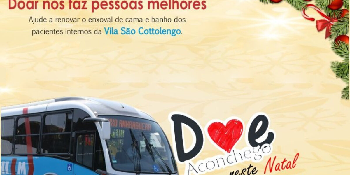 Terminais recebem ação “Doe Aconchego”, da Vila São Cottolengo e R$ 5 mil reais são arrecadados para a Instituição