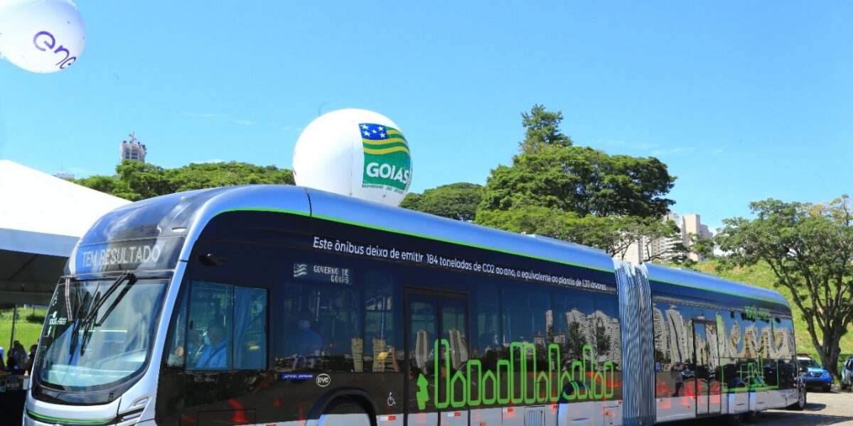 Governo de Goiás estuda abertura de nova licitação dos ônibus elétricos