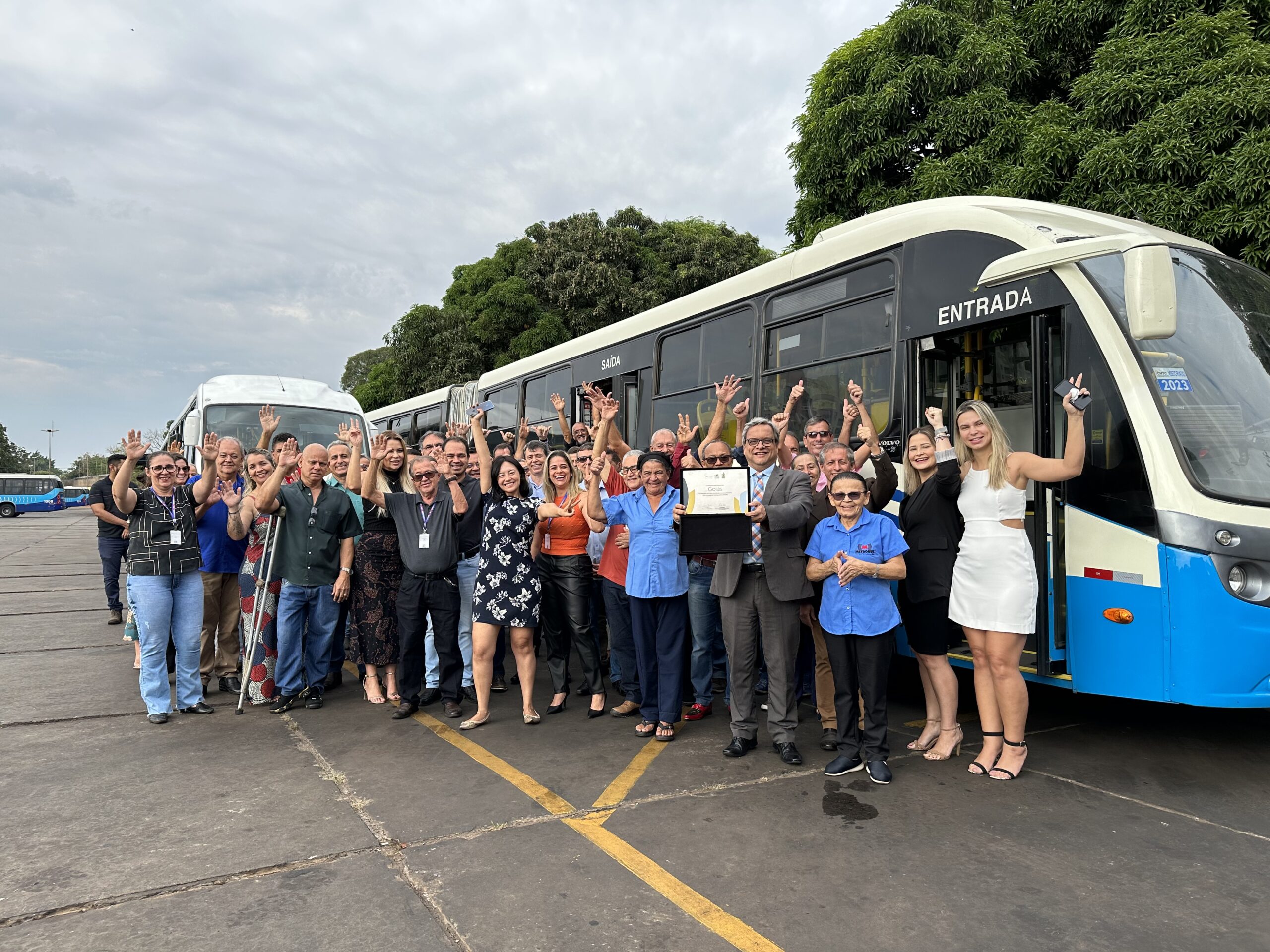 Metrobus homenageia colaboradores pelo avanço de Goiás em ranking de Competitividade