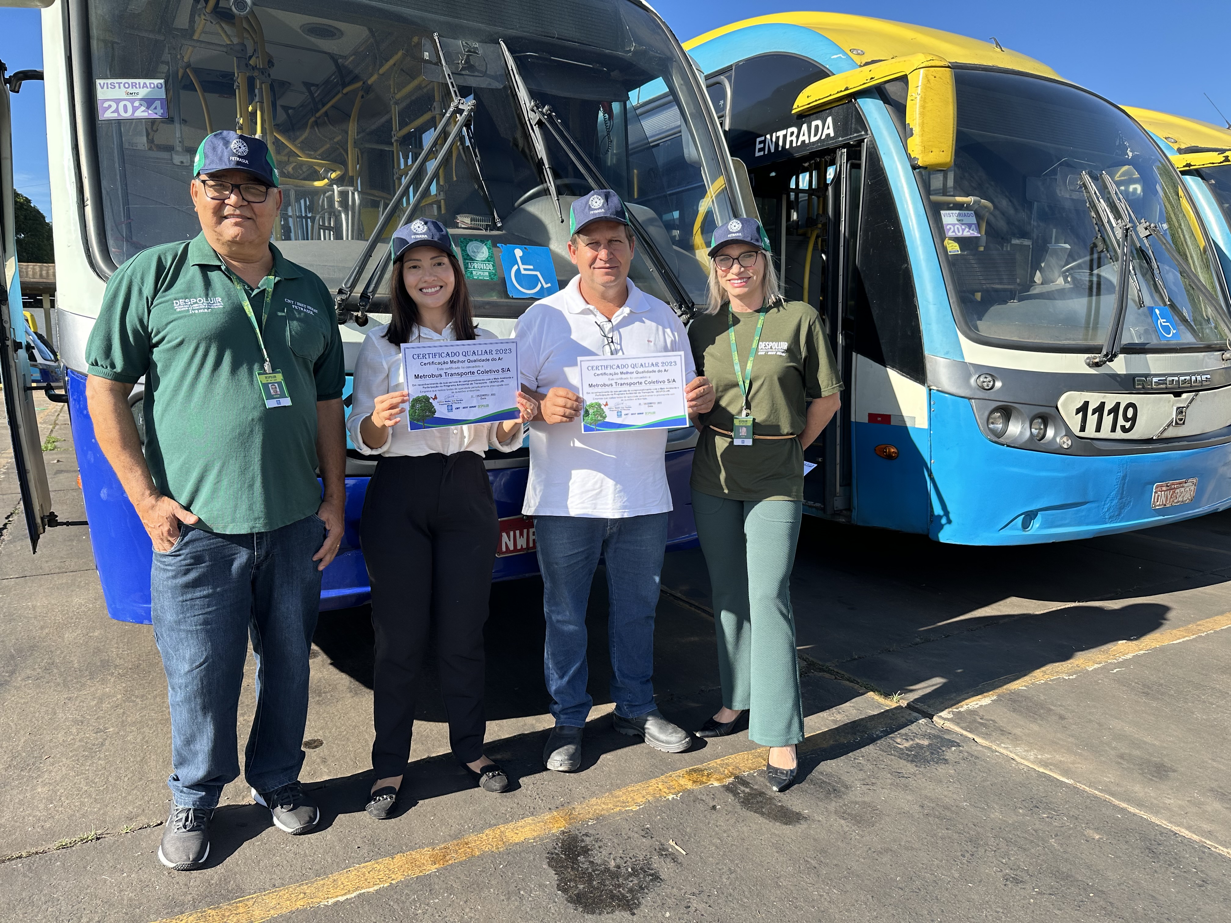 Metrobus é ouro pelo quinto ano consecutivo no Prêmio Qualiar