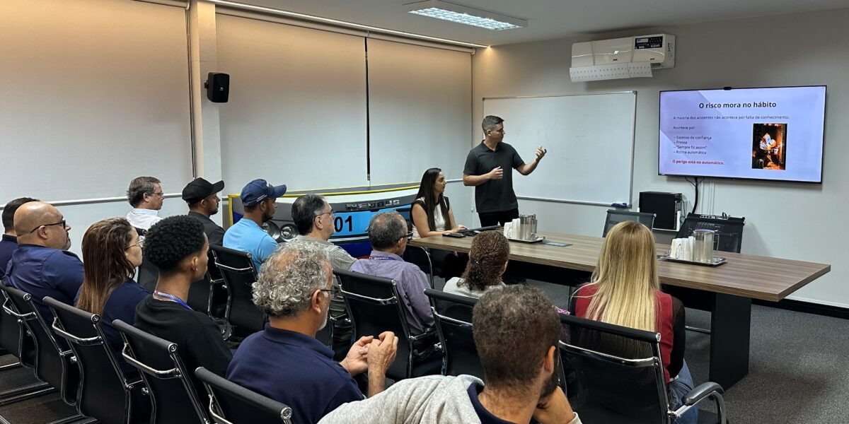 Metrobus realiza 28ª edição do Círculo de Conhecimento e Informação com foco em Segurança do Trabalho