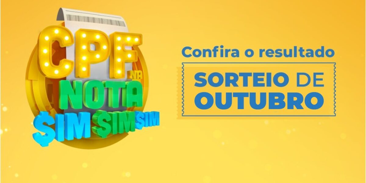 Moradora de Aparecida de Goiânia ganha R$ 50 mil da Nota Fiscal Goiana