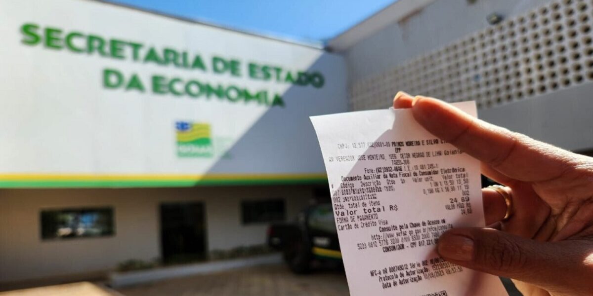 Goiânia tem cinco contemplados entre os maiores prêmios da Nota Fiscal Goiana