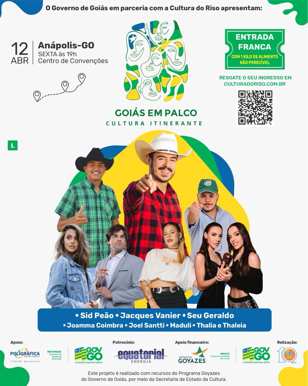 Goiás em Palco - Cultura Itinerante (Anápolis)