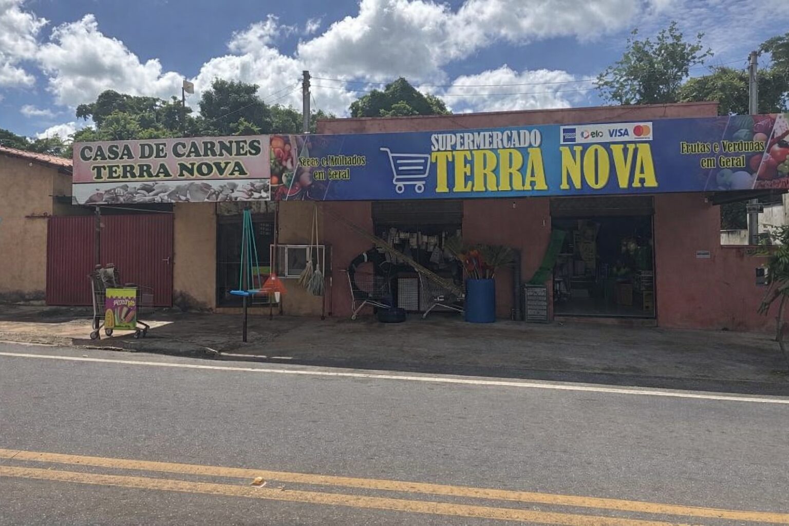 Vitrine do Terra Nova no verão