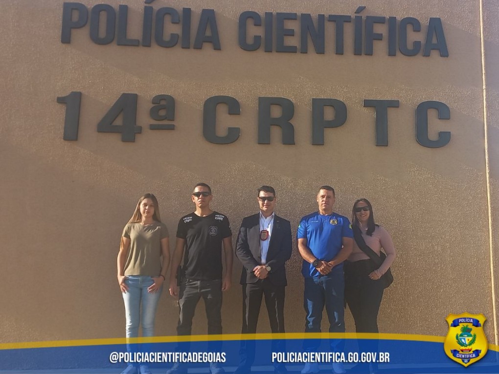 Visita do Delegado Regional à 14ªCRPTC/PA–Águas Lindas