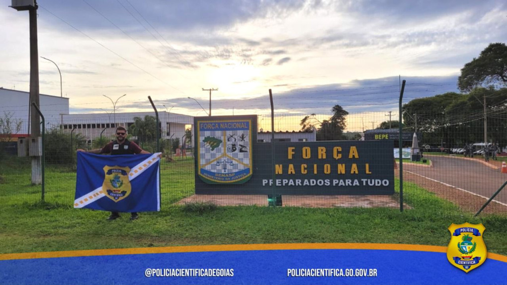 PERITO CRIMINAL DE GOIÁS NA FORÇA NACIONAL