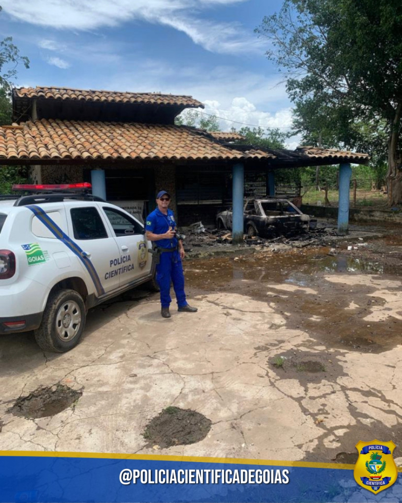 PERÍCIA CRIMINAL – LOCAL DE INCÊNDIO