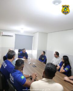 Visita institucional à 11ª CRPTC de Jataí