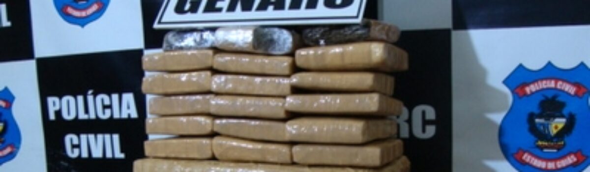 ‘Vovó do Fumo’ é presa pelo Genar de Itumbiara com 15 kg de maconha