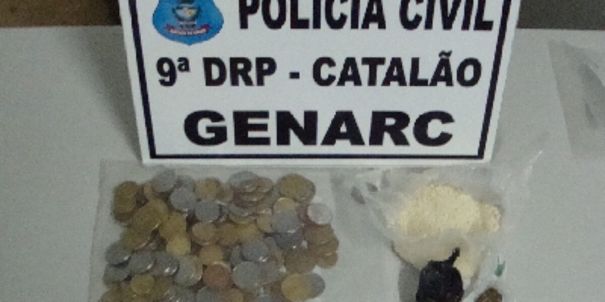 Presa, pelo Genarc de Catalão, mulher acusada por tráfico de drogas