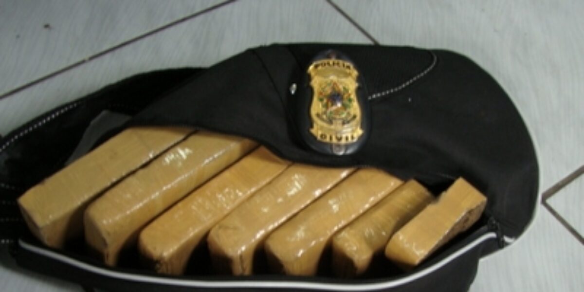 Policiais Civis do Genarc, de Goianésia, apreendem 5 quilos de maconha