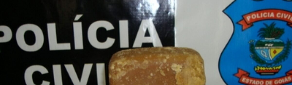 Três pessoas presas pelo Genarc, de Goianésia, por tráfico