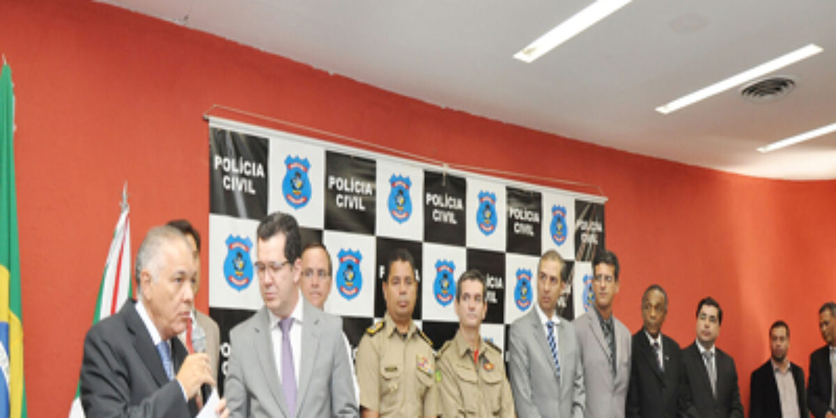 SSPJ recebe Programa para Redução de Violência elaborado pela Polícia Civil de Goiás