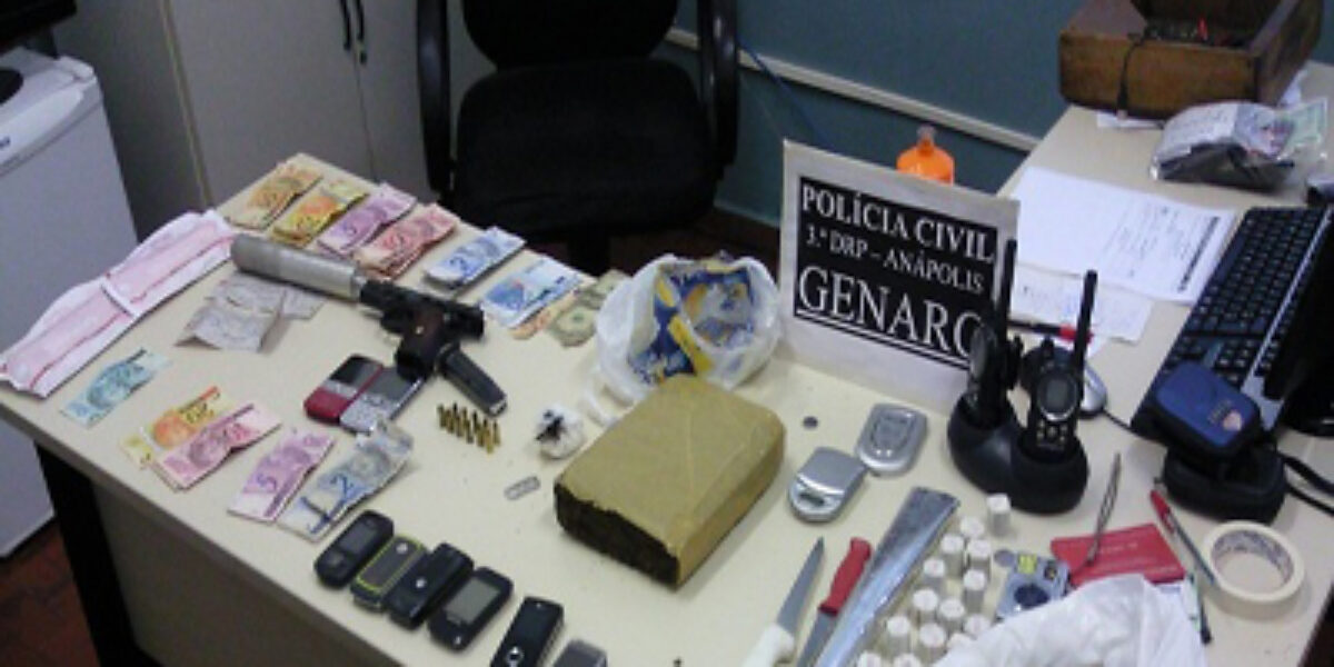 Traficantes são presos em Pirenópolis por Policiais Civis do GENARC, da 3ª DRP de Anápolis