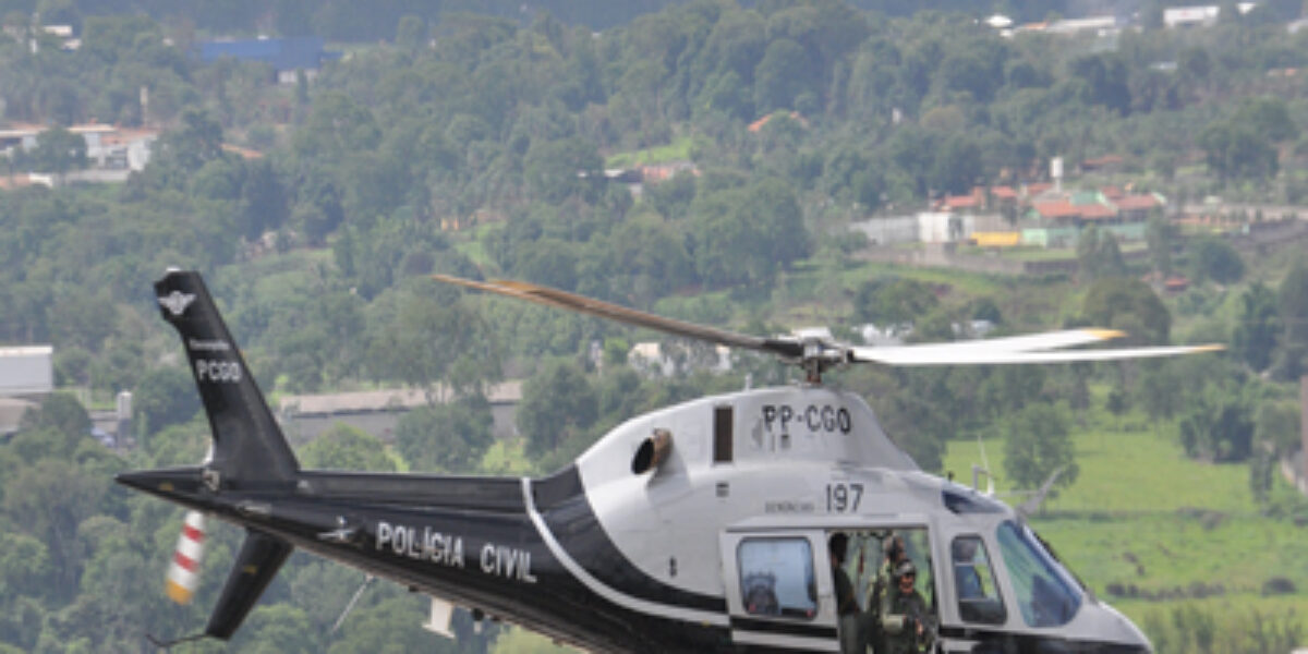 Helicóptero Koala da Polícia Civil completa dois meses de operações a serviço da sociedade