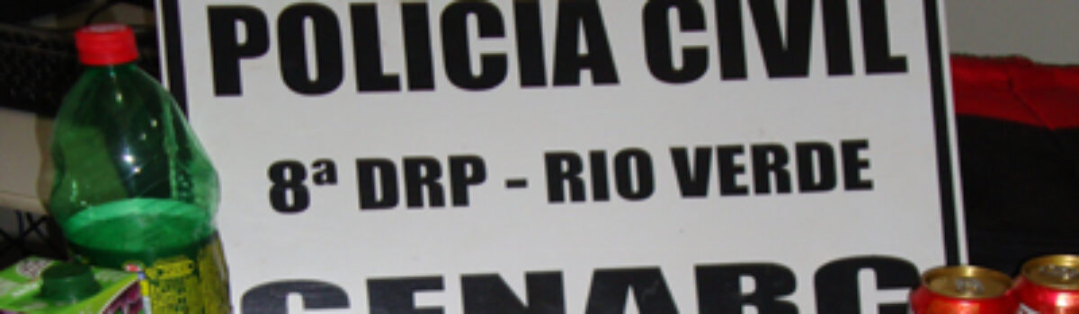 Fora da lei: Genarc prende Agente Penitenciário por tráfico de drogas em Rio Verde