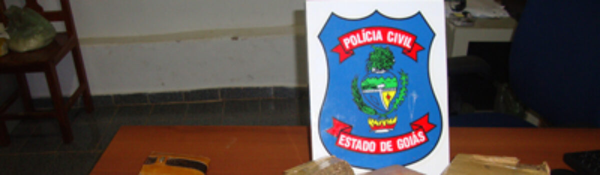 Traficantes são presos pelo GENARC, de Porangatu, com maconha, pasta base e crack