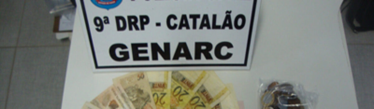 Casal de traficantes com boa clientela em Catalão preso por Policiais Civis do Genarc